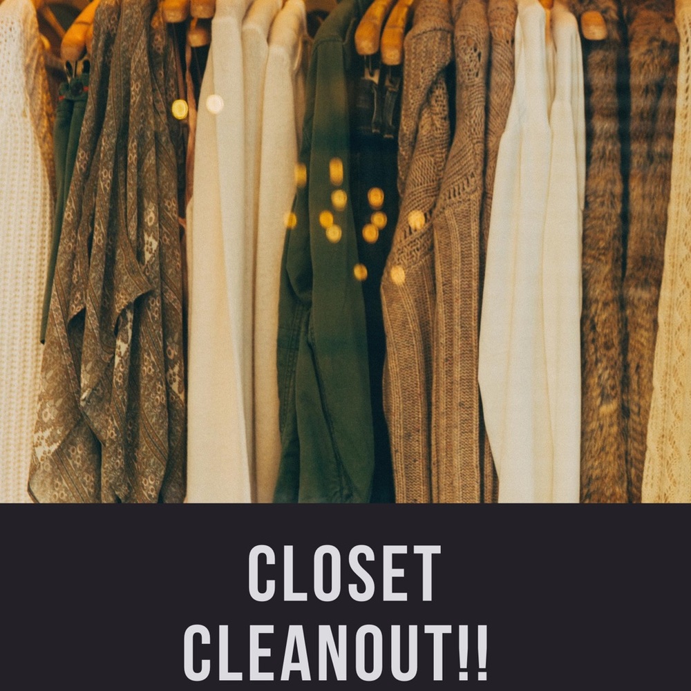 Shoes, bags, dresses, tops, jeans etc.